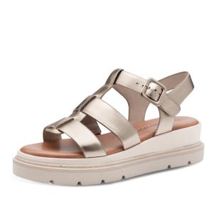 Dámské sandály TAMARIS 28724-44-900 zlatá S5