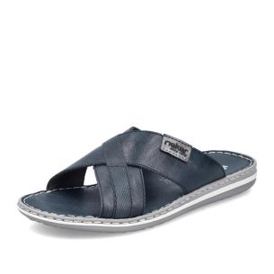 Pánské nazouváky RIEKER 21082-14 modrá S6