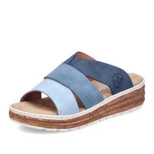 Dámské nazouváky RIEKER 62780-12 modrá S6