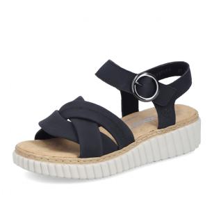 Dámské sandály RIEKER 63270-00 černá S6