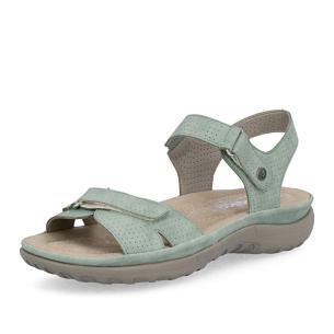 Dámské sandály RIEKER 64858-52 zelená S6