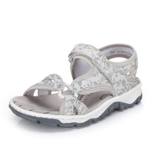 Dámské sandály RIEKER 68879-96 šedá S6