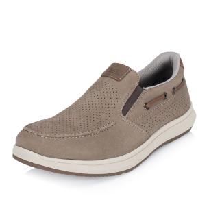 Pánské mokasíny RIEKER 16968-64 béžová S6