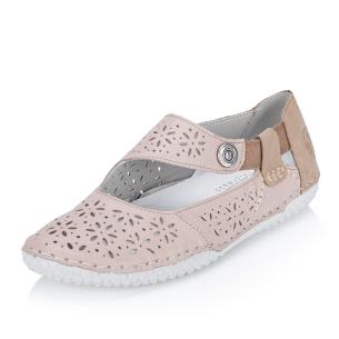 Dámské baleríny RIEKER 43666-64 béžová S6