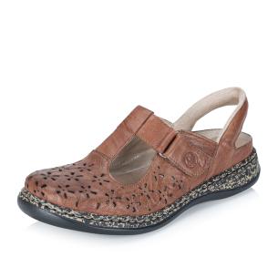 Dámské sandály RIEKER 46397-22 hnědá S6