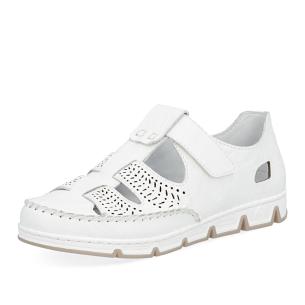 Dámské sandály RIEKER 49958-81 bílá S6