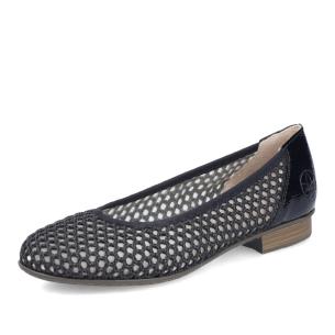 Dámské baleríny RIEKER 51960-00 černá S6