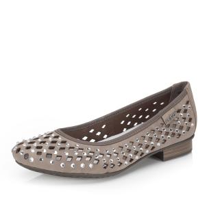 Dámské baleríny RIEKER 51985-64 béžová S6