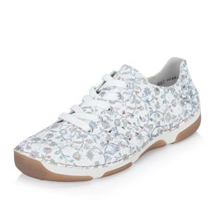 Dámské polobotky RIEKER 55903-90 bílá S6