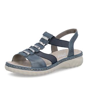 Dámské sandály RIEKER 60452-12 modrá S6