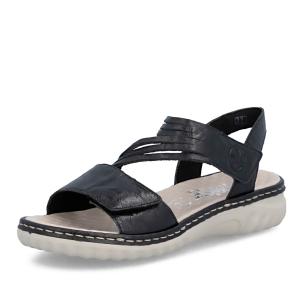 Dámské sandály RIEKER 60464-00 černá S6