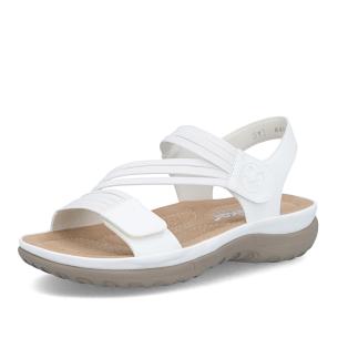 Dámské sandály RIEKER 64870-81 bílá S6