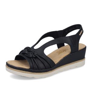 Dámské sandály RIEKER 67471-00 černá S6