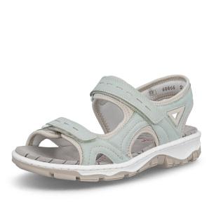 Dámské sandály RIEKER 68866-52 zelená S6