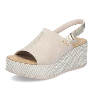 Dámské sandály RIEKER 69460-62 béžová S6