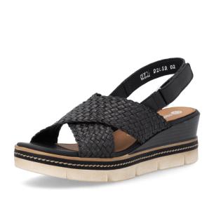 Dámské sandály REMONTE D2L59-02 černá S6