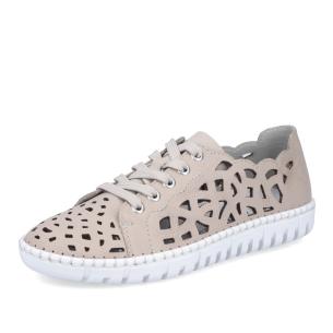 Dámské polobotky RIEKER M2315-60 béžová S6