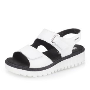 Dámské sandály RIEKER V1382-80 bílá S6