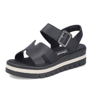 Dámské sandály RIEKER V4952-00 černá S6