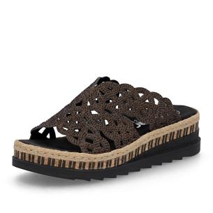 Dámské nazouváky RIEKER V7992-24 hnědá S6