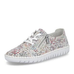 Dámské polobotky RIEKER M2306-92 šedá S6