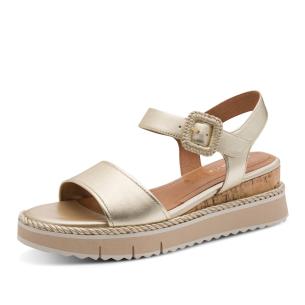 Dámské sandály TAMARIS 28247-46-933 zlatá S6