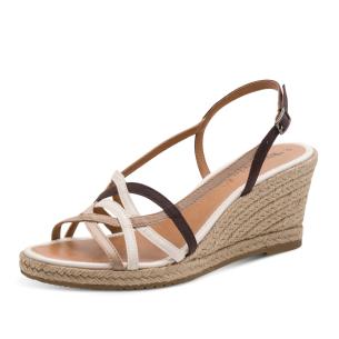 Dámské sandály TAMARIS 28364-46-344 béžová S6