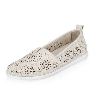 Dámské mokasíny IBERIUS 0109-021   BEIGE   F/S6