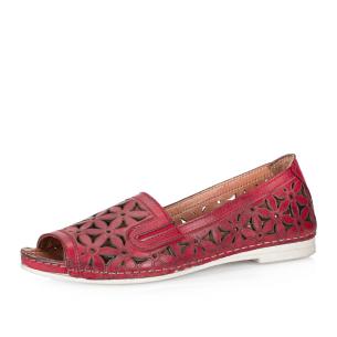 Dámské baleríny IBERIUS 1105-497 červená S6