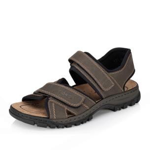 Pánské sandály RIEKER 25051-27 hnědá S6