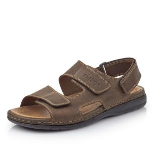 Pánské sandály RIEKER 25558-25 hnědá S6