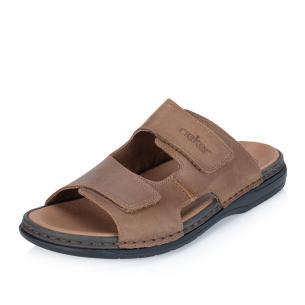Pánské nazouváky RIEKER 25592-25 hnědá S6