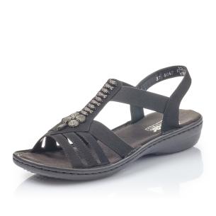 Dámské sandály RIEKER 60806-00 černá S5