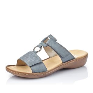 Dámské nazouváky RIEKER 60885-12 modrá S5