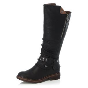Dámské kozačky RIEKER 94789-00 černá W5