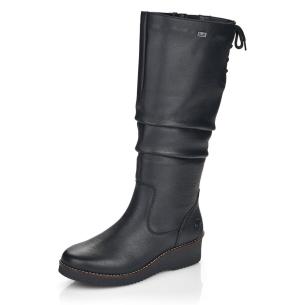 Dámské kozačky RIEKER Y4693-00 černá W4