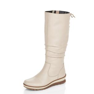 Dámské kozačky REMONTE R8475-80 béžová W4