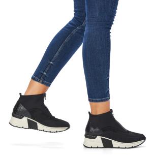 Dámská kotníková obuv RIEKER N6352-00   BLACK   H/W6