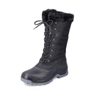 Dámské kozačky RIEKER P9442-00 černá W3