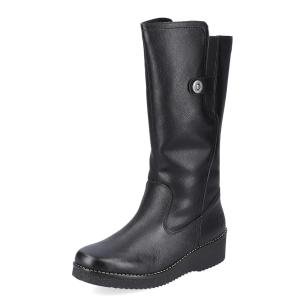 Dámské kozačky RIEKER Y4655-00 černá W4