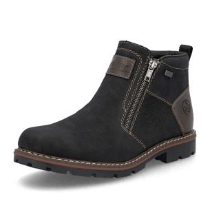 Pánská kotníková obuv RIEKER 37770-00 černá W5
