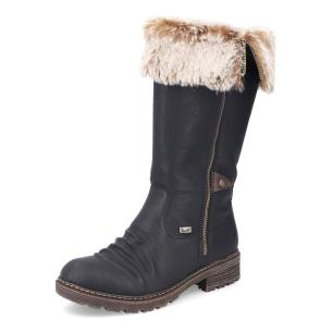 Dámské kozačky RIEKER Z4751-00 černá W4