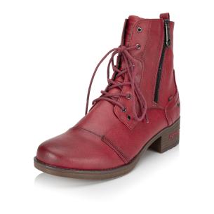Dámská kotníková obuv MUSTANG 1229513-5 červená W4