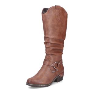 Dámské kozačky RIEKER 93670-24 hnědá W4