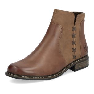 Dámská kotníková obuv RIEKER Z4951-24 hnědá W4