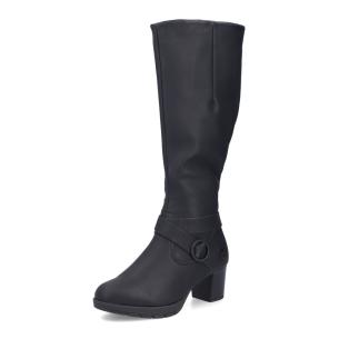 Dámské kozačky RIEKER 77690-00 černá W5