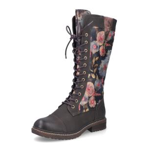 Dámské kozačky RIEKER 94731-91 hnědá W5