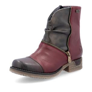 Dámská kotníková obuv RIEKER 79654-35 červená W5