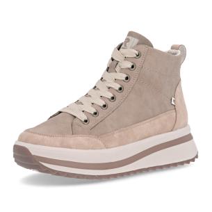 Dámská kotníková obuv RIEKER W3871-60 béžová W5