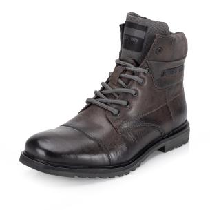 Pánská kotníková obuv BUGATTI 325-A0U3F-3514-1111 šedá W5